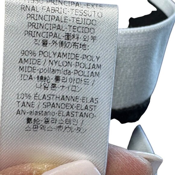 Balmain Paris black logo crop tank Top size 34 XS - Picture 4 of 9